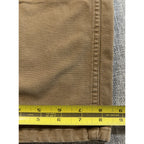 Carhartt Womens Carpenter Pants 10 Regular Brown Original Fit Canvas Workwear