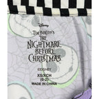 Disney Nightmare Before Christmas Pajama Set XS Jack Skellington Purple Shorts