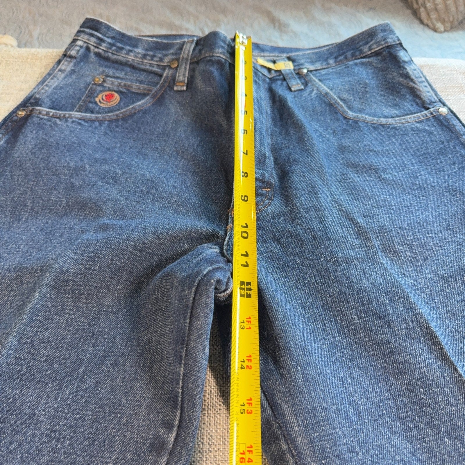 Wrangler Twenty X Jeans Mens 31x38 Blue Denim Western Cowboy 20X Slim Long