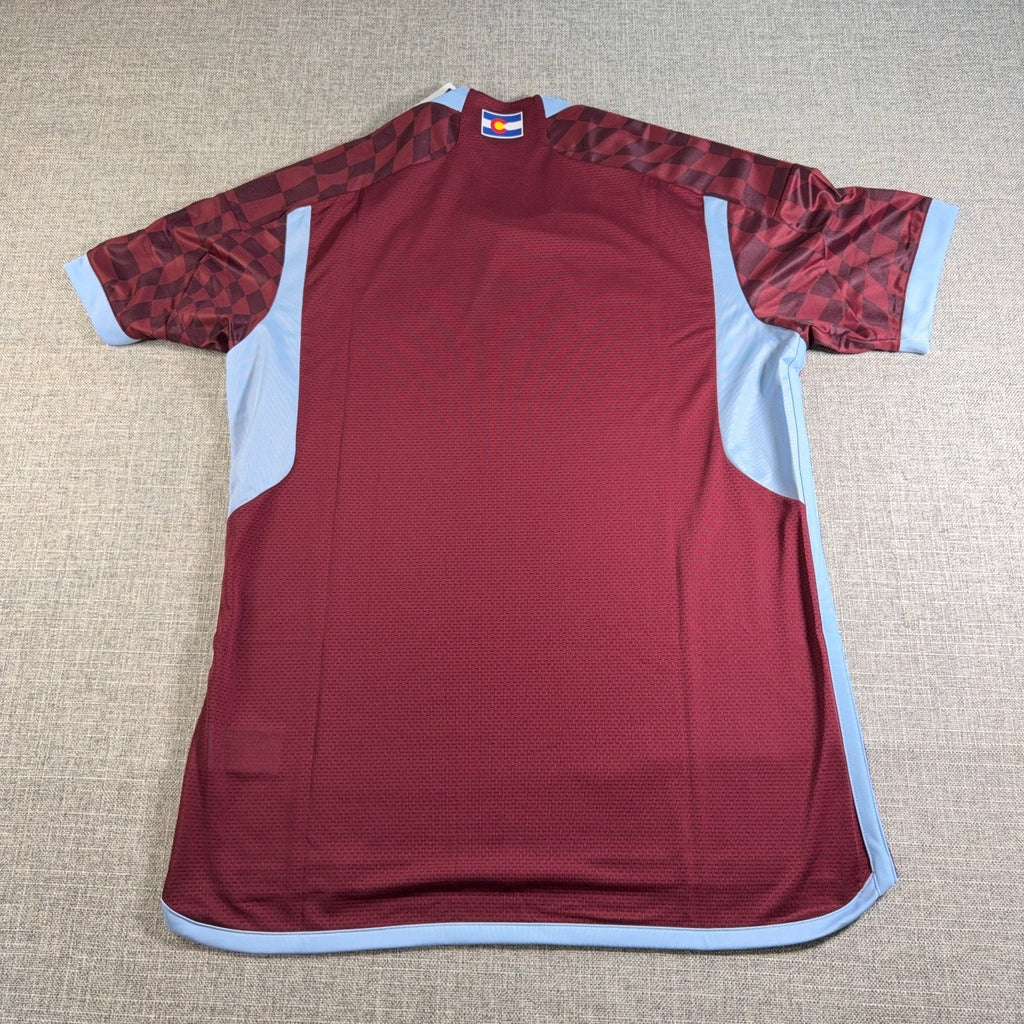 Colorado Rapids Adidas Authentic Jersey Mens L 2024 One Flag Kit NWT MLS HZ6228