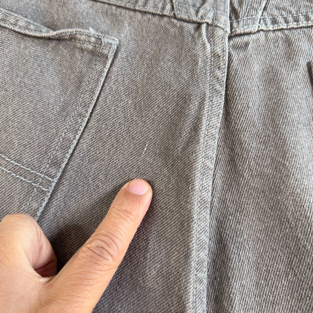 Marithe Francois Girbaud Brand X Shorts 39 Waist Gray Baggy Y2K Jorts