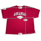 Arkansas Razorbacks T Shirt Men’s 2XL Red NCAA Hog Logo Fanatics