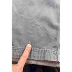 Duluth Trading Co Work Pants Mens 40x34 Relaxed Fit Gray Cargo Utility Canvas