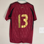 3 Soccer Jersey Bundle Belgium Spain Mexico National Team Football Shirts Mens