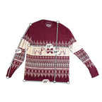 Mississippi State Bulldogs Christmas Sweater Tee Medium Lauren James Long Sleeve