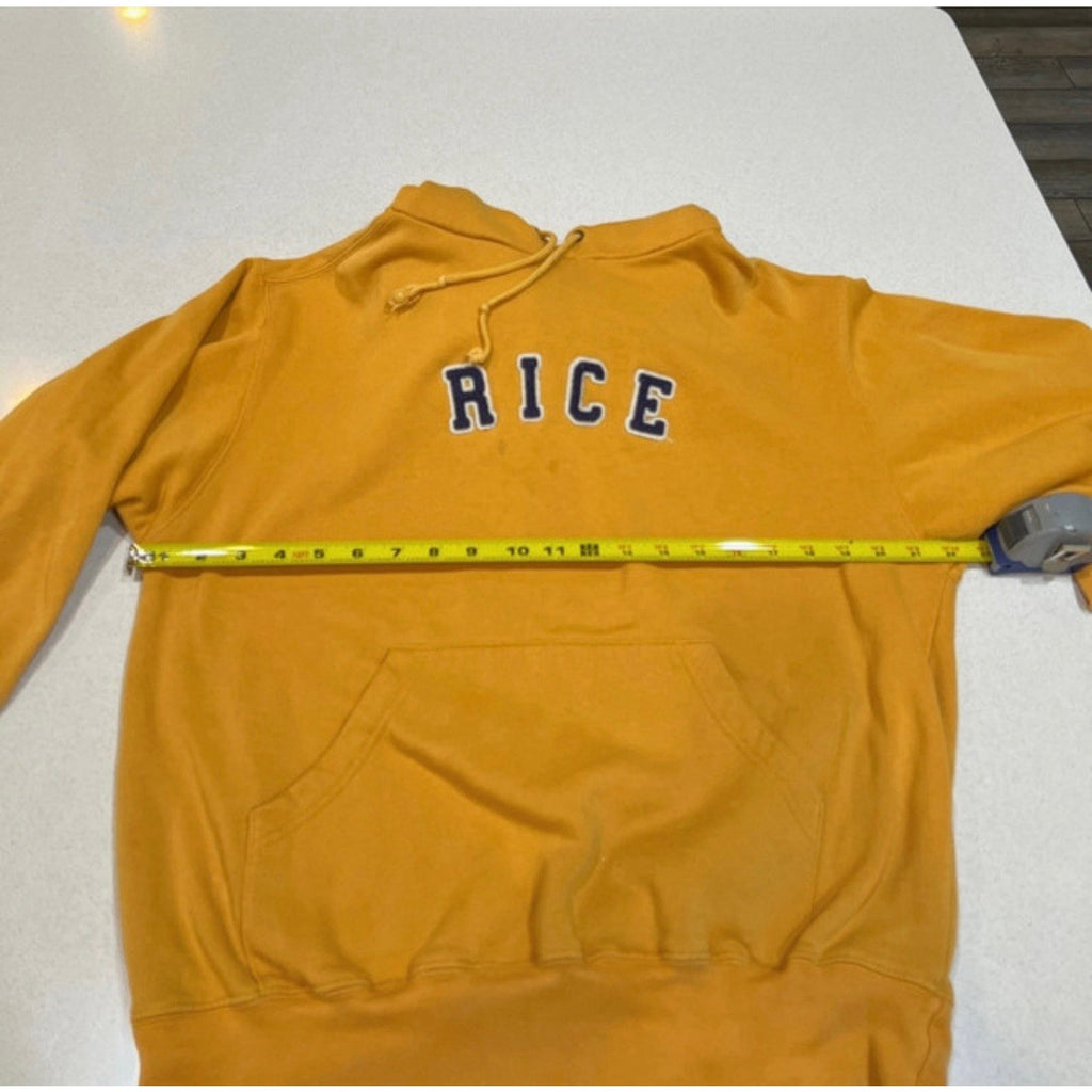 Rice University Jansport Hoodie Small Tan Pullover Sweatshirt Collegiate Logo