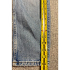 Zara Mens Jeans 31 Light Wash Slim Straight Cropped Ankle Denim 26.5 Inseam
