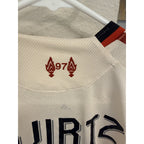 2024-25 Liverpool Away Jersey WIRTZ #7 Adidas Authentic Match Shirt Men’s Large