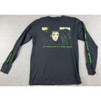 Beetlejuice Lydia Deetz Long Sleeve Shirt M Dark Room Black Goth Horror Tee