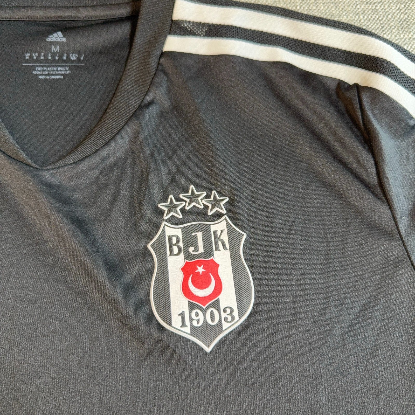 Adidas Besiktas JK Training Jersey Men M Black Condivo 22 H21254 Turkey