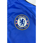 Chelsea FC Mens Medium Track Jacket Blue White Full Zip Official Licensed Soccer
