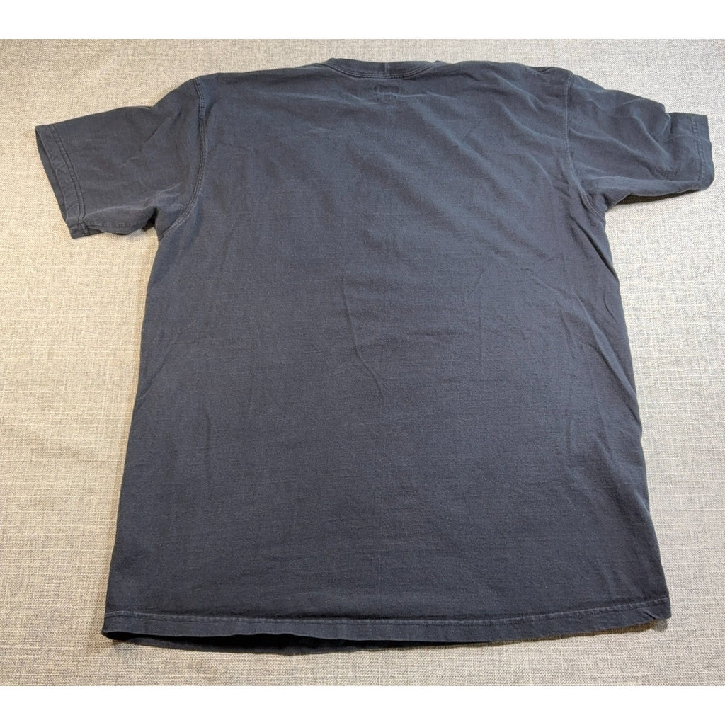 Carhartt Pocket T Shirt Men XL Tall Faded Black Heavyweight Workwear Cotton