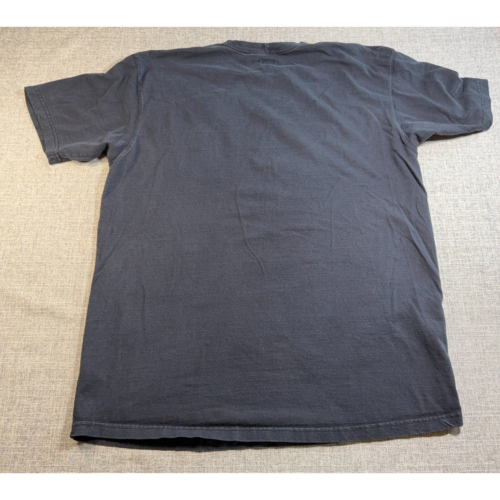 Carhartt Pocket T Shirt Men XL Tall Faded Black Heavyweight Workwear Cotton