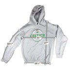 Boston Celtics Hoodie Mens M Gray NBA Gildan Pullover Basketball Sweatshirt