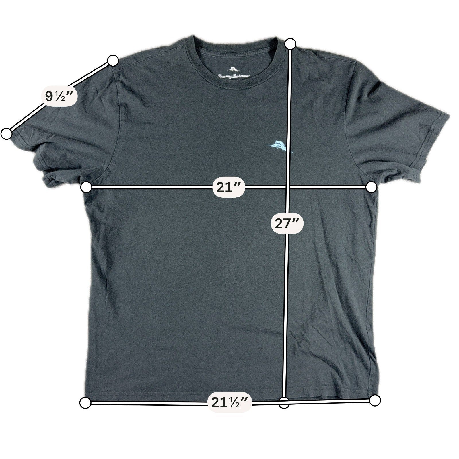 Tommy Bahama Spin Class Roulette T Shirt Mens M Black Casino Graphic Tee