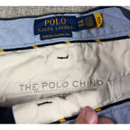 Polo Ralph Lauren Chino Shorts Mens 44B Navy Blue Stretch Classic Fit 9"