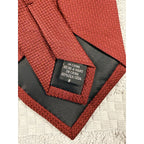 Vintage Men’s Tie Lot Stafford Van Heusen Retro Floral Red Office Neckties