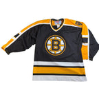 Vintage CCM Boston Bruins Jersey Mens M NHL Hockey Black Gold Made Canada