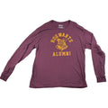 Harry Potter Hogwarts Alumni Burgundy Long Sleeve T Shirt 2X 50/52