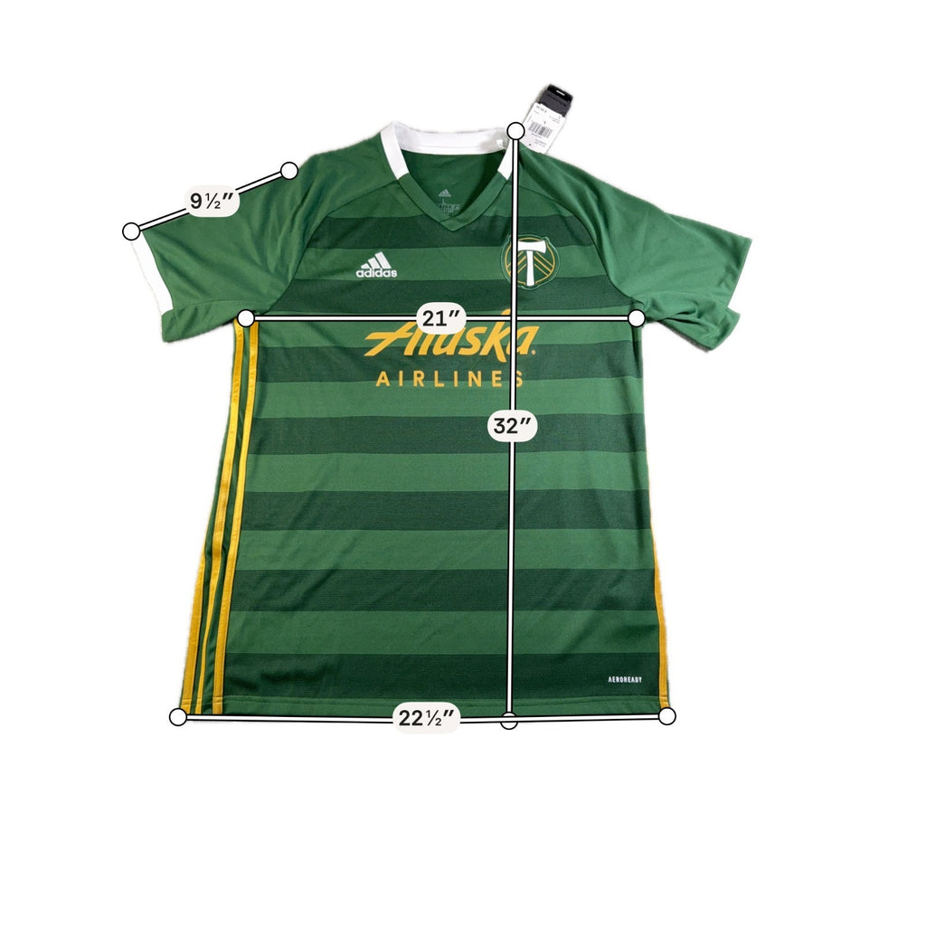 NWT Adidas Portland Timbers 2019 2020 Home Jersey Men L MLS GE5942 Green