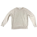 J Crew Mercantile Sweater Mens XL Oatmeal Beige 100% Cotton Crewneck Raglan