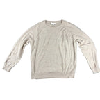 J Crew Mercantile Sweater Mens XL Oatmeal Beige 100% Cotton Crewneck Raglan