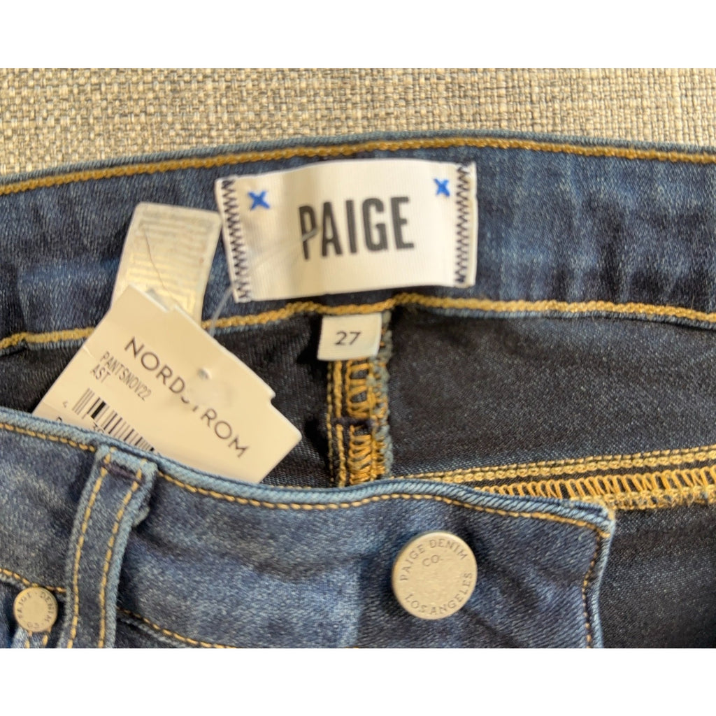 PAIGE Verdugo Ankle Jeans Womens 27 NWT Nottingham Skinny Dark Wash Stretch