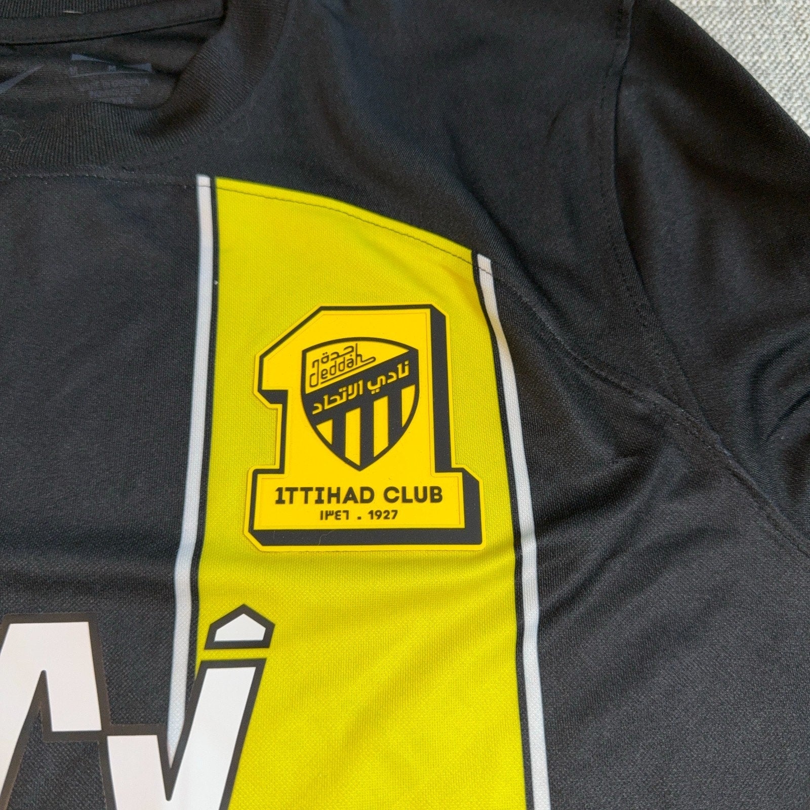 Nike Al Ittihad 2023-24 Home Jersey Men M Saudi Pro League DR2696-015