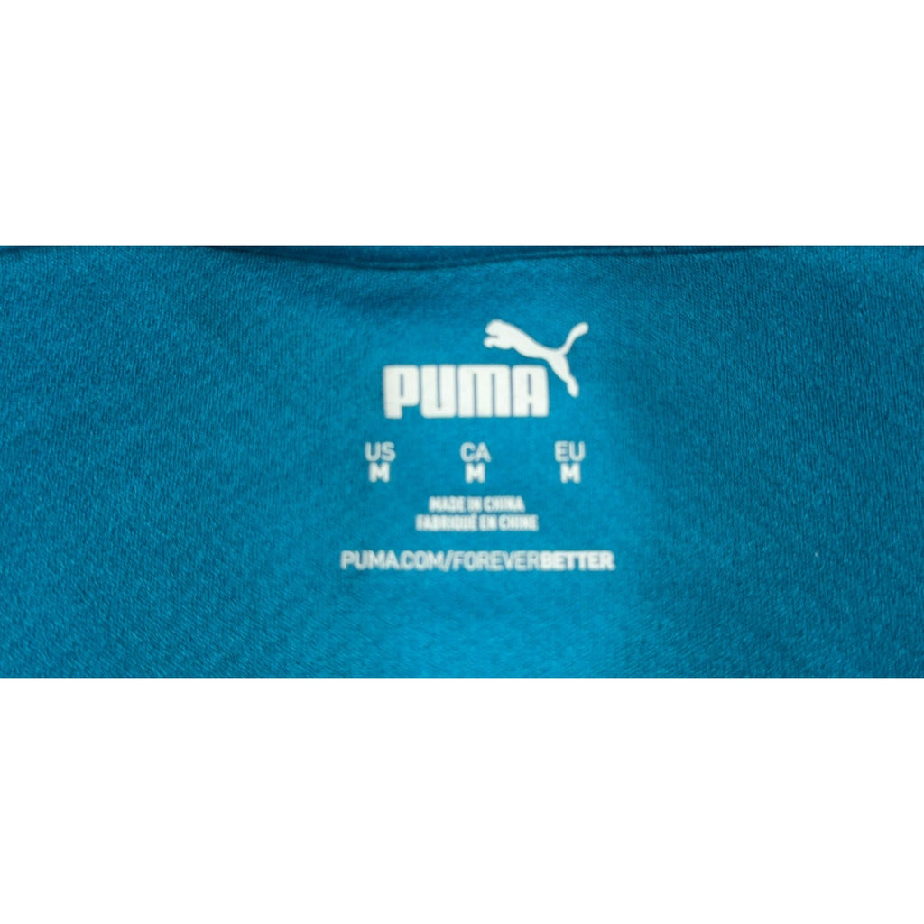 Puma AC Milan 2020 2021 Third Shirt Mens M Teal Serie A Soccer Jersey