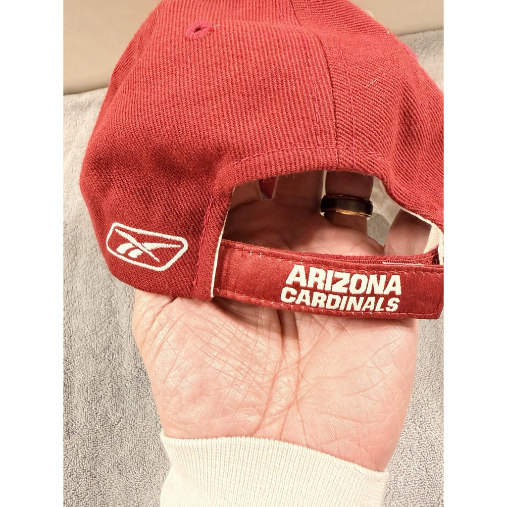 Arizona Cardinals Hat Reebok Strapback NFL Red Adjustable Cap