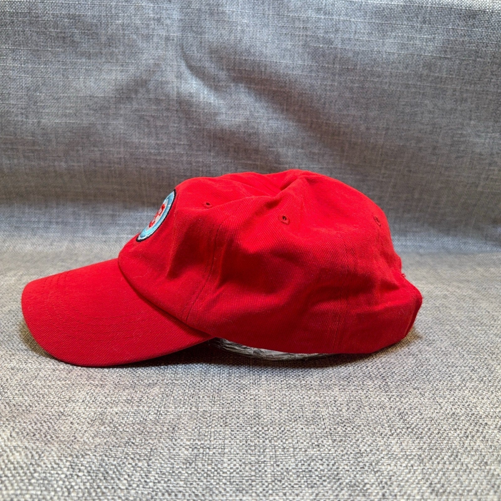 Chicago Fire FC Red Adjustable Strapback Hat MLS Soccer Dad Cap OSFA