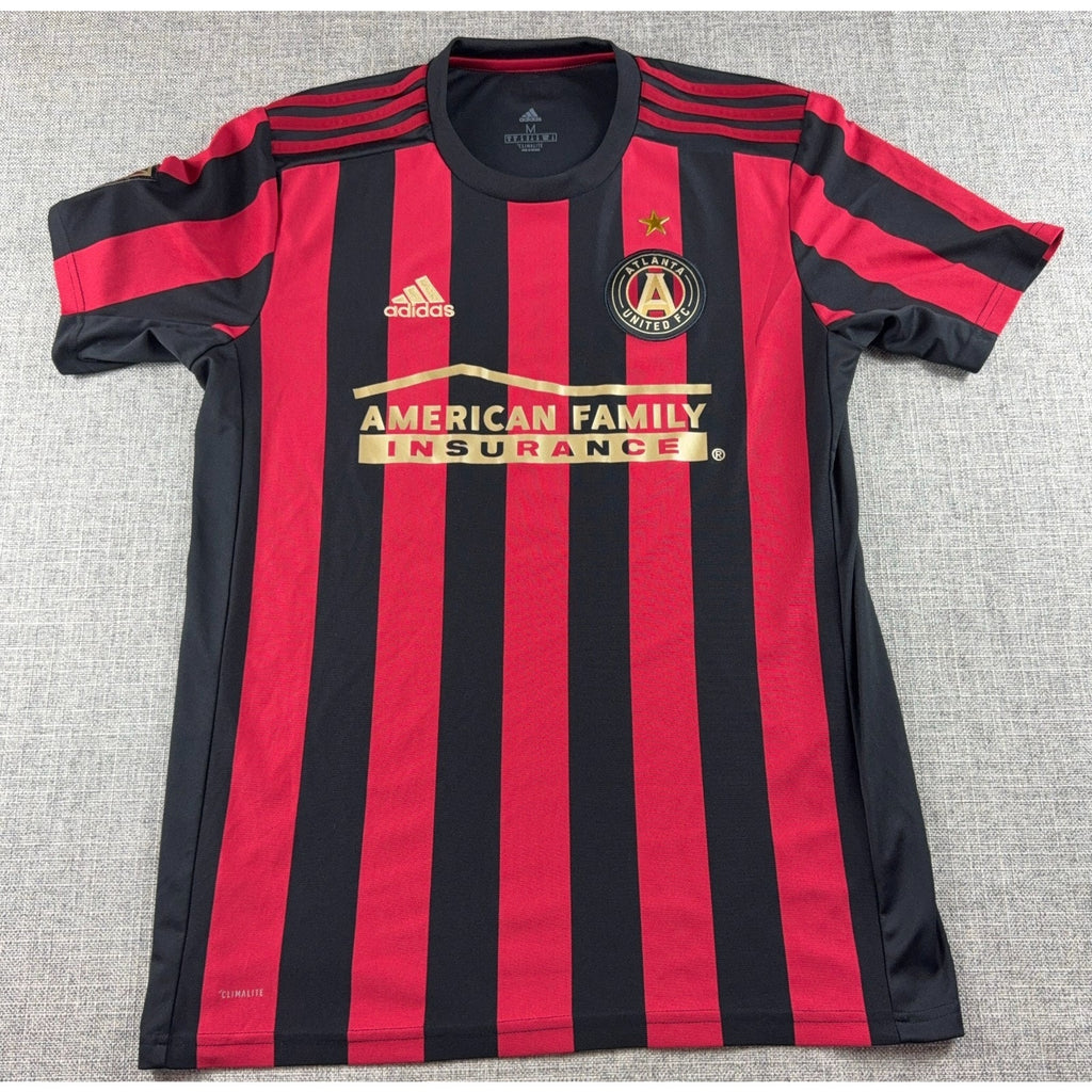 Atlanta United FC Adidas 2019 Home Jersey Men M MLS Soccer DP9033 Red Black