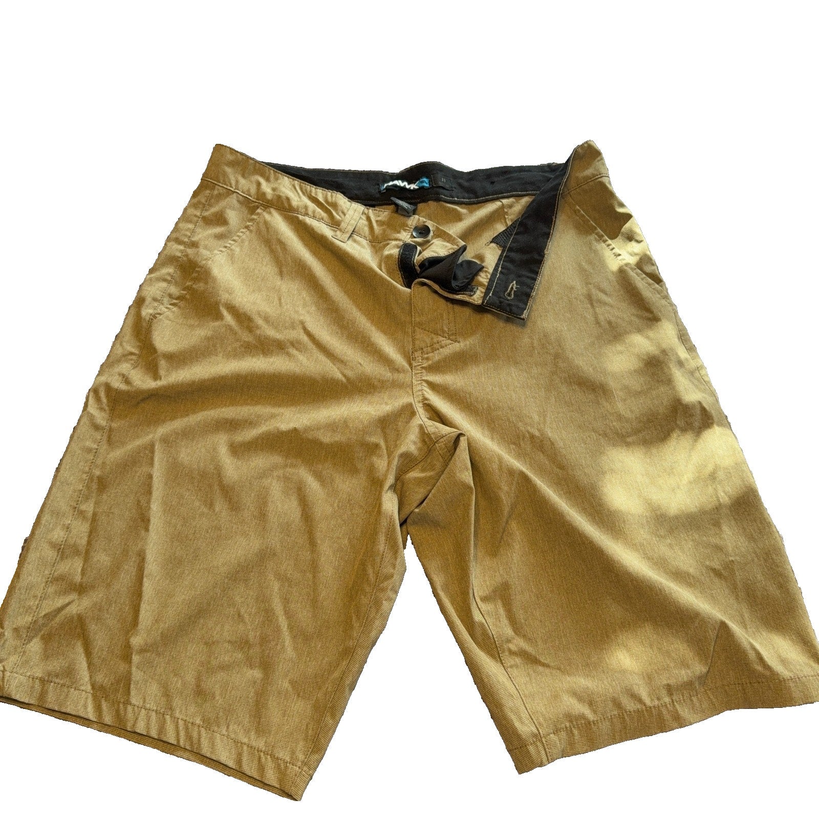 Men’s Golf Shorts Lot 2 Pair Size 32 33 Khaki Performance Stretch Ben Hogan Hawk