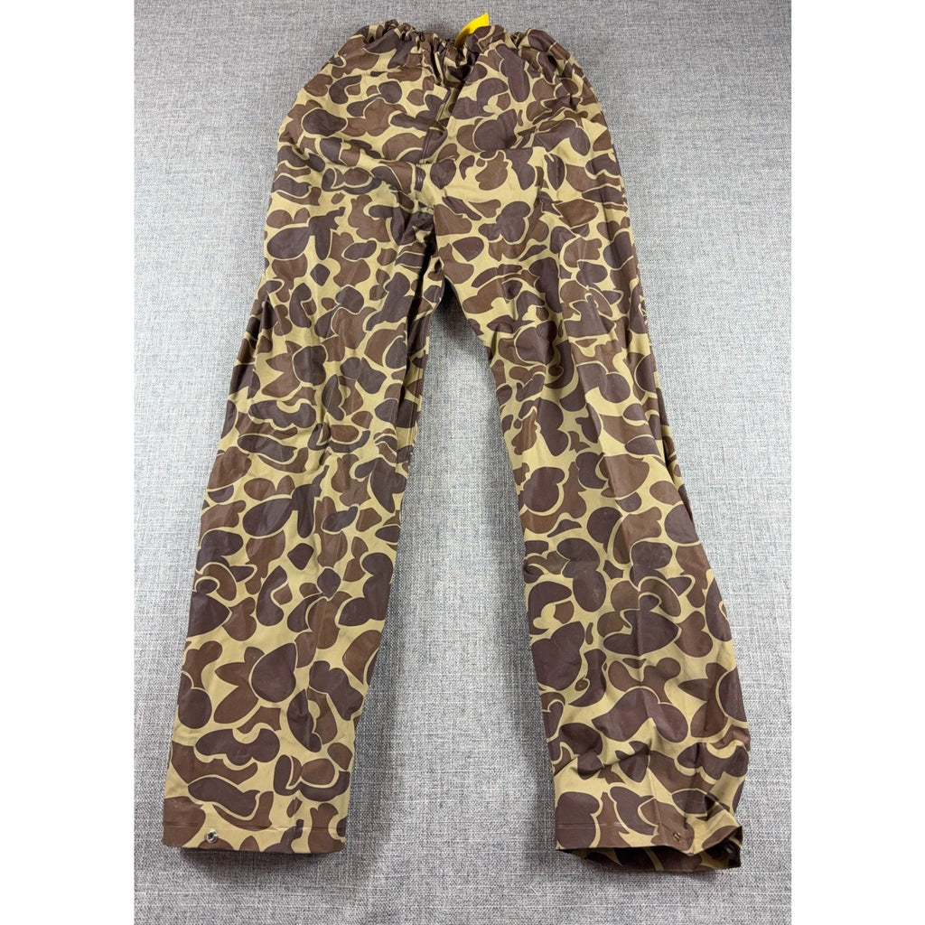 Vintage Royal Red Ball Camo Rain Suit Jacket Pants Medium Duck Hunting Taiwan