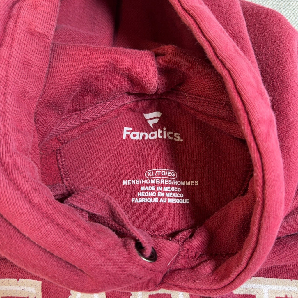 Florida State Seminoles Hoodie Mens XL Fear The Spear FSU Fanatics Garnet