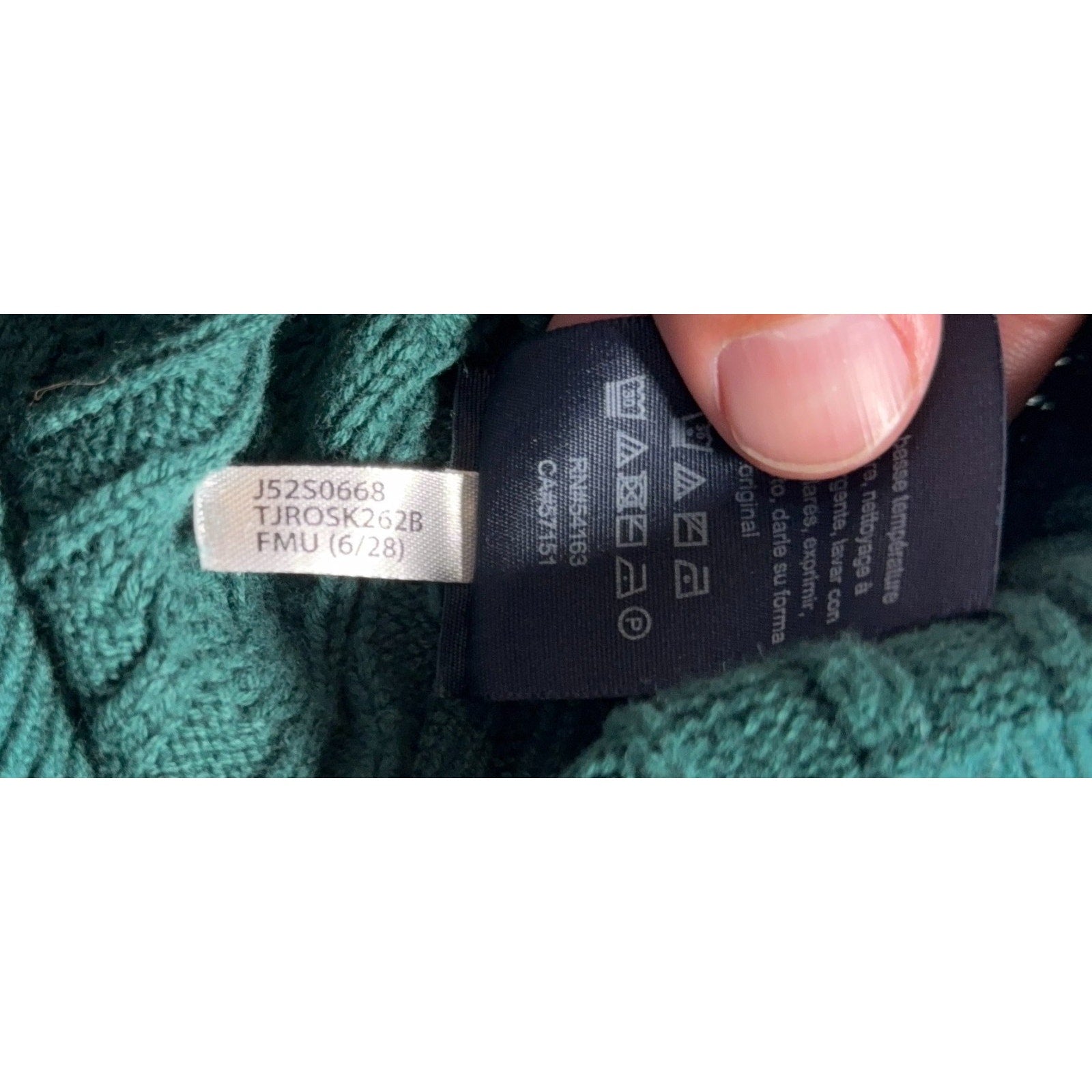 Tommy Hilfiger Cable Knit Sweater Shirt Mens XL Green Short Sleeve Cotton Preppy