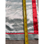 MERSEA Satin Lounge Pants XS Aqua Blue Red Stripe  Price: