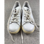 adidas Stan Smith White Zebra Women’s 6 Leather Sneakers B26590 Animal Print
