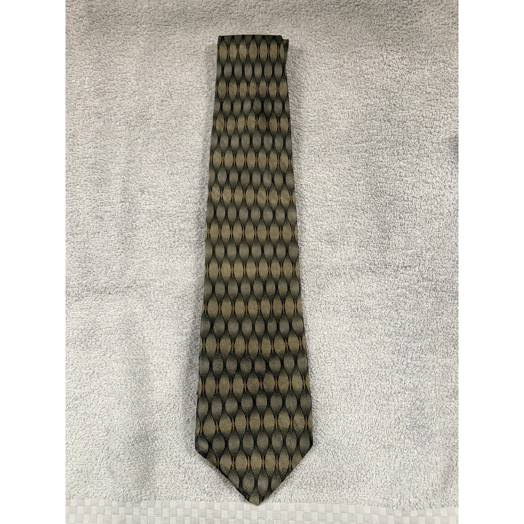 Vintage Grateful Dead Body And Mind Silk Tie Jerry Garcia Abstract 1990s