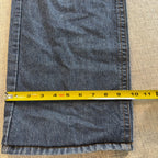 ENYCE Jeans Mens 40 Baggy Wide Leg Dark Wash Y2K Hip Hop Streetwear Denim