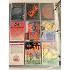 90s Trading Card Lot Marvel Wizard MG Shi Chromium Promos Comic Cards Collection