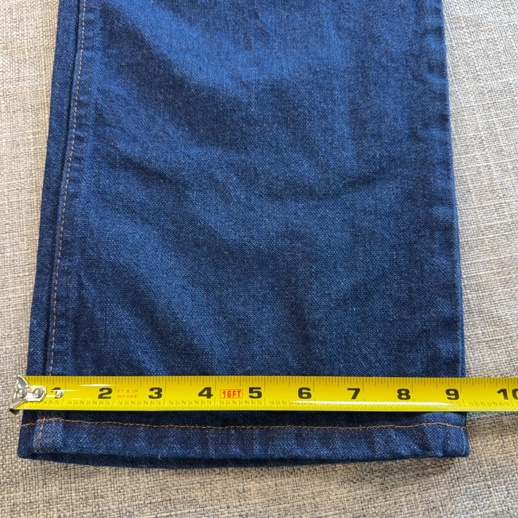Wrangler 13MWZPW Cowboy Cut Jeans Mens 38x32 Blue Denim Western Original Fit