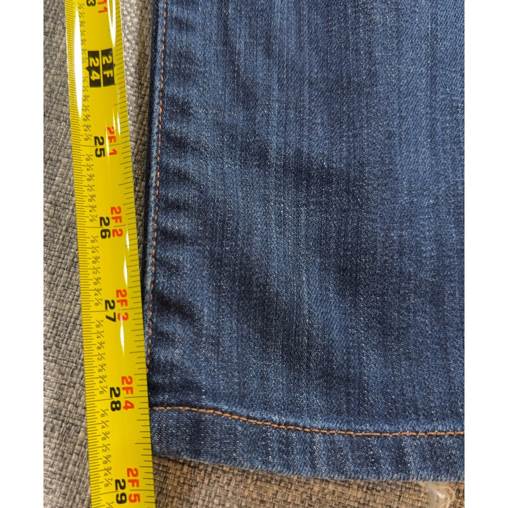AG Adriano Goldschmied Protege Jeans Men 38x34 Straight Leg USA Distressed