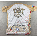 Jakroo Gallo Bicycle Club Cycling Jersey 2XL E&J Gallo Winery Full Zip