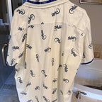 Handmade Guatemalan Gecko Camp Shirt