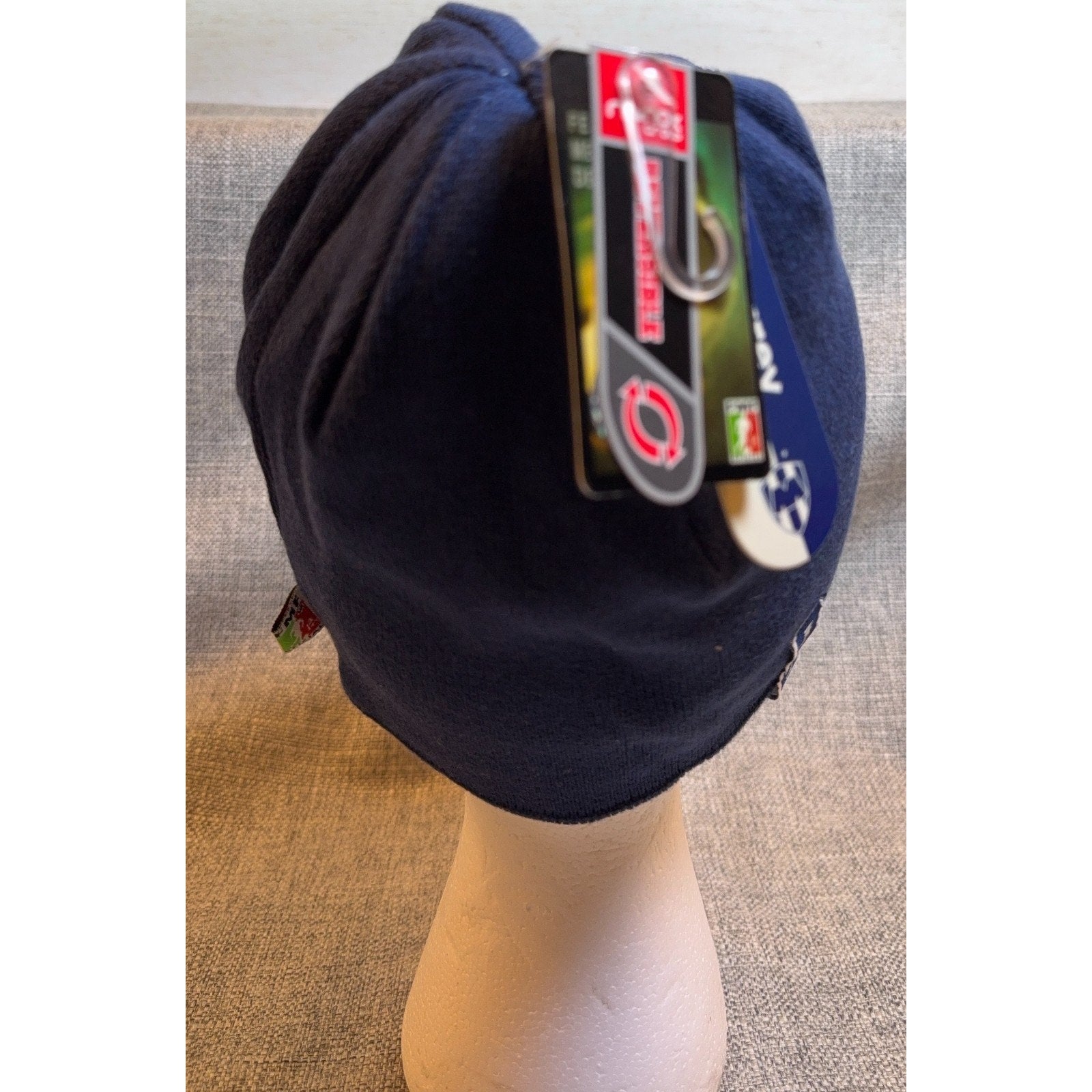 CF Monterrey Rayados Reversible Beanie NWT FMF Liga MX Soccer Knit Hat Blue