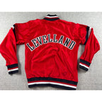 Vintage Russell Athletic Levelland Lobos Satin Varsity Jacket USA Small 80s 90s