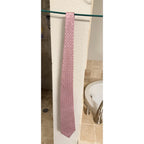 Donald J. Trump Signature Collection Pink Geometric Silk Tie Luxury Power Tie