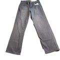 Kikwear Rushmore Jeans Mens 33x30 Gray Baggy Wide Leg Y2K Rave Skater Denim