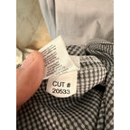 Mizzen+Main Spinnaker Collection Mens M Standard Fit Black White Check Shirt USA